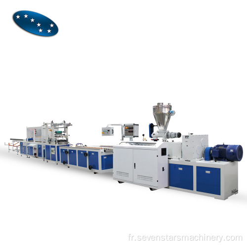 600 mm en PVC False Panel Pannel Sheet Machine Machine